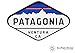 Oval Patagonia venture text 4x5.5 inches size - funny stickers for construction hard hat pro union working men lunch box tool box symbol window motorcycle biker car - Made and shipped in USA