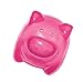 KONG Squeezz Jels Pig Squeaking Dog Toy, Medium (Colors Vary)