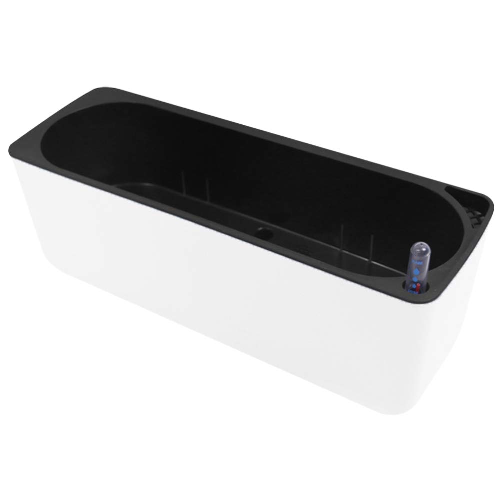 2pcs Self Watering Planter with Water Level Indicator Indoor Flower Pot for All House Plants Flowers Succulents