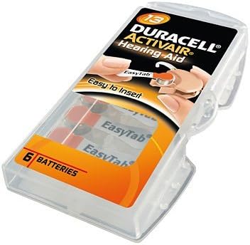 Duracell Activair Hearing Aid Batteries x60 Type 13 Orange, Oragnge - Image 3
