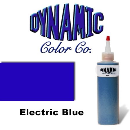 Dynamic Tattoo Ink Color Electric Blue 1 Ounce