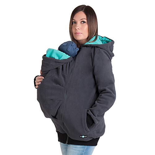 Baby Carrying Costumes - 3in1 Maternity Multifunctional Kangaroo Hoodie/jacket for MOM and Baby, Baby Carrying Hoodie