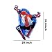 10Pcs Superhero Spiderman Foil Balloons for Children's Birthday Party Supplies Decorations