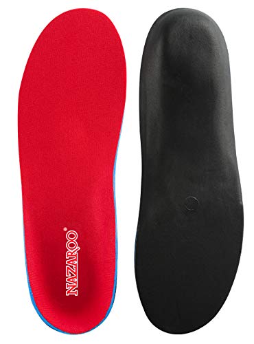 Orthotics for Flat Feet Men Shoe Inserts Arch Support Insoles Against Plantar Fasciitis, Relieve Feet Heel Pain Shin Splint and Pronation Boys Girls(Mens 14-14 1/2）