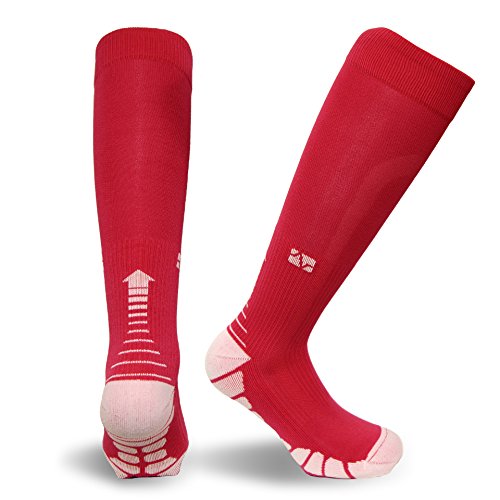 Vitalsox Italy-Patented Compression VT1211,Large,Fuchsia
