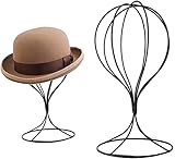 A-SZCXTOP Metal Wig Stand Holder Hat Stand