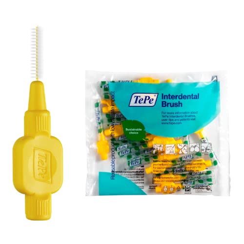 TEPE Interdental Brush Original, Soft Dental Brush for Teeth Cleaning, Pack of 20, 0.7 mm