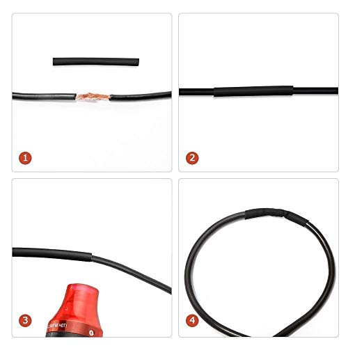 LDK Mini Heat Gun, Electric Phone Repair Tool Compact Hot Air Gun for DIY Shrink Wrap Drying Paint Embossing 110V 300W