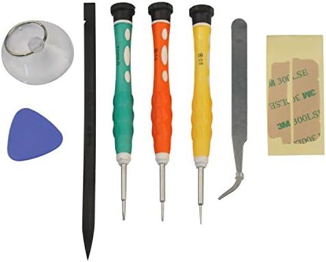 Lukk 9-in-1 Premium Repair Tool Kit for Apple iPhone SE / 6s / 6s Plus / 6 / 6 Plus / 5S / 5 / 4S / 4 / 3G, iPad 4 / 3 / 2 Mini, iPod Touch