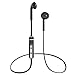 LBell Wireless Headphones V4.1 Wireless Stereo earbuds Built-in Noise Cancellation Stereo Bluetooth Headphones with Mic for iPhone and Android Phones (Black)