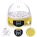 Egg Incubator Noeler Digital Incubators for Chicken Duck Goose Quail Birds Fertile Eggs for Hatching (7 Egg Incubator)