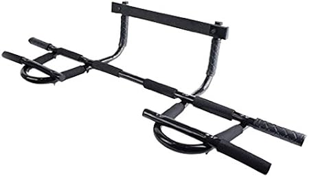 Fitness House Door Gym FH Barra de dominadas, Unisex Adulto, Negro ...