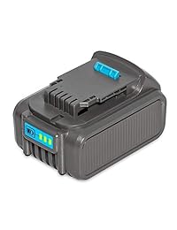 Surepp - Batería de litio para Dewalt 20V Max Tools DCB205 DCB204 DCB200 DCB180 (20 V, 6,0 Ah)