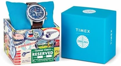 Herren Chronograph Quarz Armbanduhr Fly Back x Pan Am