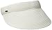 Scala Women's Paper Braid Visor, White, One Size