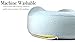 PHUS Travel Neck Pillow, 300 Gram Premium Memory Foam, 3 Piece Set, Washable Velvet Cover with MP3 Pocket, Carrying Case, U Shaped for Travelers, Comfortable Neck Support, Eyemask, Great for All Ages