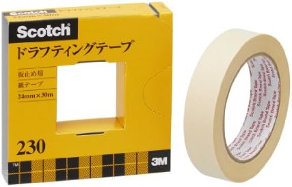 Sumitomo (3M) Scotch (R) drafting tape cutter with individual boxed 24mm x 30m 230-3-24 (japan import)