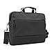Incase City Brief Messenger Bag for 13 inch Laptops and Tablets - Plush Fleece Lined Laptop Compartment, Quick Access Pocket for Accessories, Adjustable Shoulder Strap - Heather Black