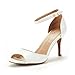 DREAM PAIRS Women's EILEENA Fashion Peep Toe Pump Heel Sandals