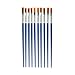 10 Pcs/Set Paint Brush Set Nylon Blue Brush Kid Watercolor Drawing Painting By Team-Management
