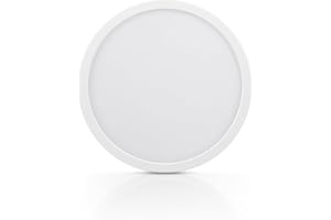 ECOELER 9 Inch Flush Mount Ceiling Light, 5 Color Temperatures Selectable (27K/30K/40K/50K/60K), 24W 1800Lm Dimmable Ultra-Th