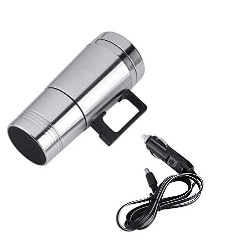 Fdit Portable Car Electric Kettle Travel Car Cigarette Lighter DC12V Hot Water Kettle Fast Boiling f