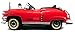 Classic 1912 Coupe Cruiser Children's Kid's Electric Powered Rechargeable Remote Control Ride On Car w/ MP3 Player, Control by Steering Wheel or by Remote Control (Red)