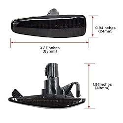 NSLUMO Sequential Amber LED Side Marker Light for