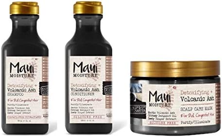 Detoxifying Volcanic Ash Shampoo+Conditioner+ Scalp Care Mask