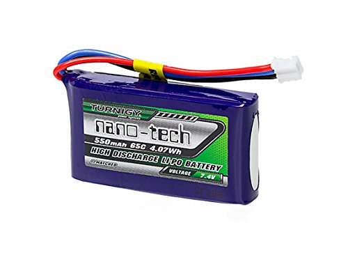 TurnigyNano-tech 550mAh 2S 65C Lipo Pack