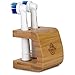Eco-Friendly Bamboo Toothbrush Holder for Oral B Toothbrush Heads (Important - This Holder Does NOT fit iO Heads). Plastic-Free, Eco-Friendly, Hand-Made Electric Toothbrush Head Holder