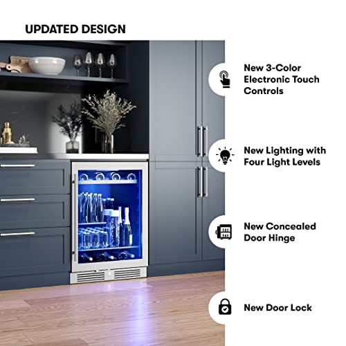 Zephyr PRB24C01BG Presrv Series 24 Inch Stainless Steel Freestanding or