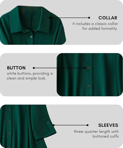 Leriya Fashion Rayon Women Above The Knee Western Dress Green 3