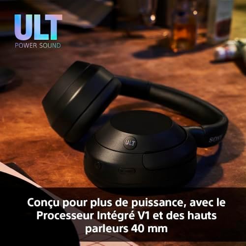 ULT Wear - Casque sans Fil Bluetooth avec ULT Power Sound, Basses Profondes, réduction de Bruit, qualité d'appel Claire, jusqu'à 30 Heures d'autonomie de la Batterie, iOS et Android - Gris Forêt