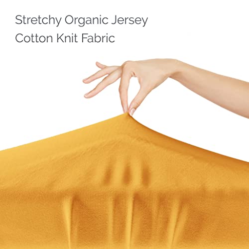 Natemia Fitted Pack and Play Sheet 100 Organic Cotton for Standard