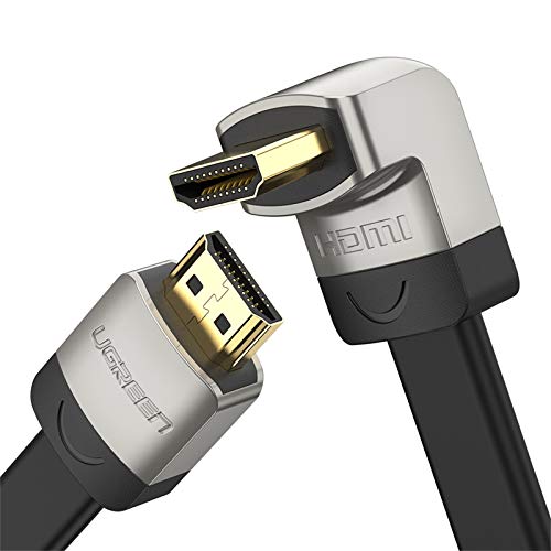 Ugreen Hdmi Right Angle Cable 90 Degree Elbow Flat Hdmi Cord 4k Ultra Hd 3d 1080p Ugreen Hdmi Right Angle Cable 90 Degree Elbow Flat Hdmi Cord 4k Ultra Hd 3d 1080p