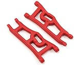 RPM 70669 Wide Front A-Arms for The Traxxas E-Rustler and Stampede 2WD, Red
