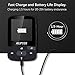 AGPTEK A50 8GB Clip Sport Bluetooth MP3 Player with 1.5-inch TFT Display, Support up to 64GB, Lossless Sound Portable Music Player with FM Radio, Record,Black