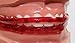 Comfort Cover Braces Guard/Lip and Mouth Protector - Snap on Cover Strip for Braces - Orthodontic/Dental Quality (Red)