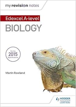 Livres Couvertures de My Revision Notes: Edexcel A Level Biology B (Inglés) Tapa blanda – 30 septiembre 2016