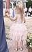 2Bunnies Girl Beaded Peony Lace Back A-Line Tiered Tutu Tulle Flower Girl Dress (Pink Sleeveless Short, 4T)