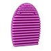 Cityvivo Cosmetic Makeup Brush Finger Glove Silicone Scrubber Board Hand Cleaning Tools