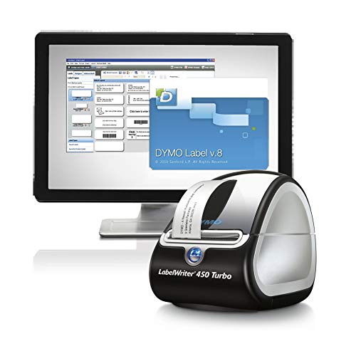 DYMO LabelWriter 450 Turbo Thermal Label Printer (1752265) - Buy Online in UAE. | Office ...