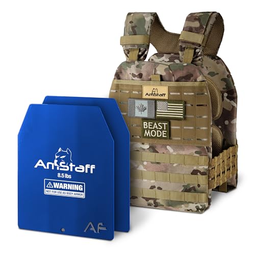 AmStaff Fitness Adjustable Weighted Vest