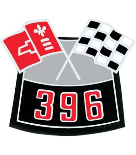 Retro Vibes: Vintage 340 4 Barrel Air Cleaner Decal Keychain – 1.2" Diameter