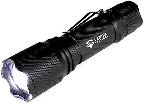 Vertex Tactical SPECTER Tactical Flashlight 600 Lumens Zoomable Ultra Bright LED