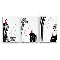 3 Piece Canvas Wall Art Minimalism and Zen Canvas Prints Home Artwork Decoration for Living Room,Bedroom - 16