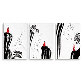 signwin 3 Piece Canvas Wall Art Minimalism and...