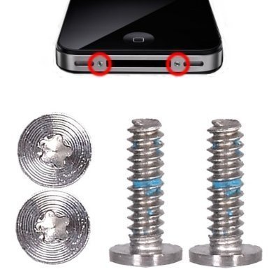 Group Vertical Full Set iPhone 4/4S/5 Pentalobe Screws