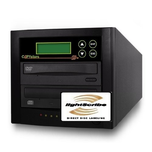 Copystars Lightscribe burner drive CD DVD Duplicator 1-1 Target Copy Tower + USB 3.0